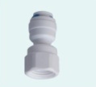Фитинг прямой с внутренней резьбой 1/4&quot;-1/4&quot;(трубка-резьба) QT-15A Naturewater