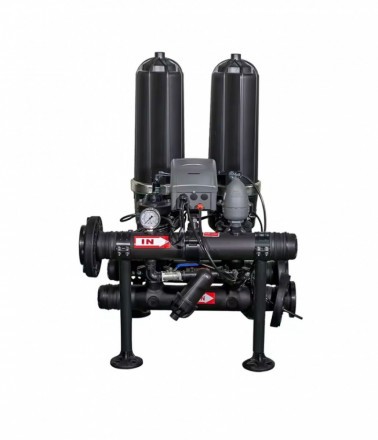 Дисковый фильтр AWT с автомат. блоком промывки F308-8 (130 микрон) до 200 м3/ч